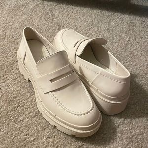 Zara chunky sole loafers